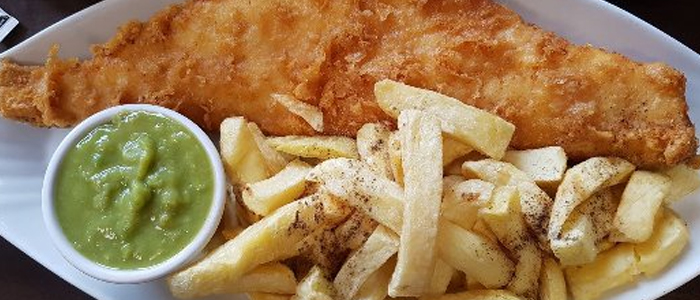Small Battered Haddock  Supper 