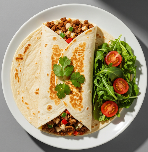 Lamb Shish Kebab Wrap 