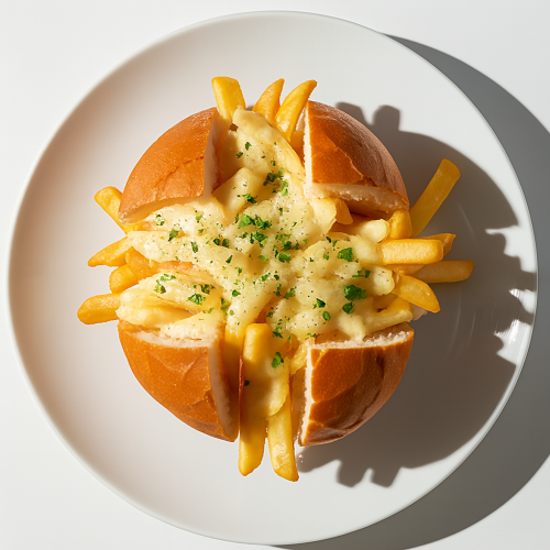 Cheese Burger Chip Roll 